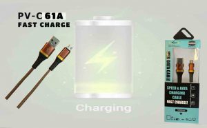 کابل تبدیل USB به microUSB ونوس مدل PV-C61A