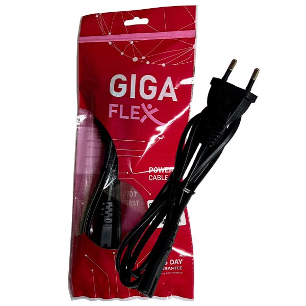 کابل برق 2 چاک (شیار) Giga Flex طول 1.5 متر